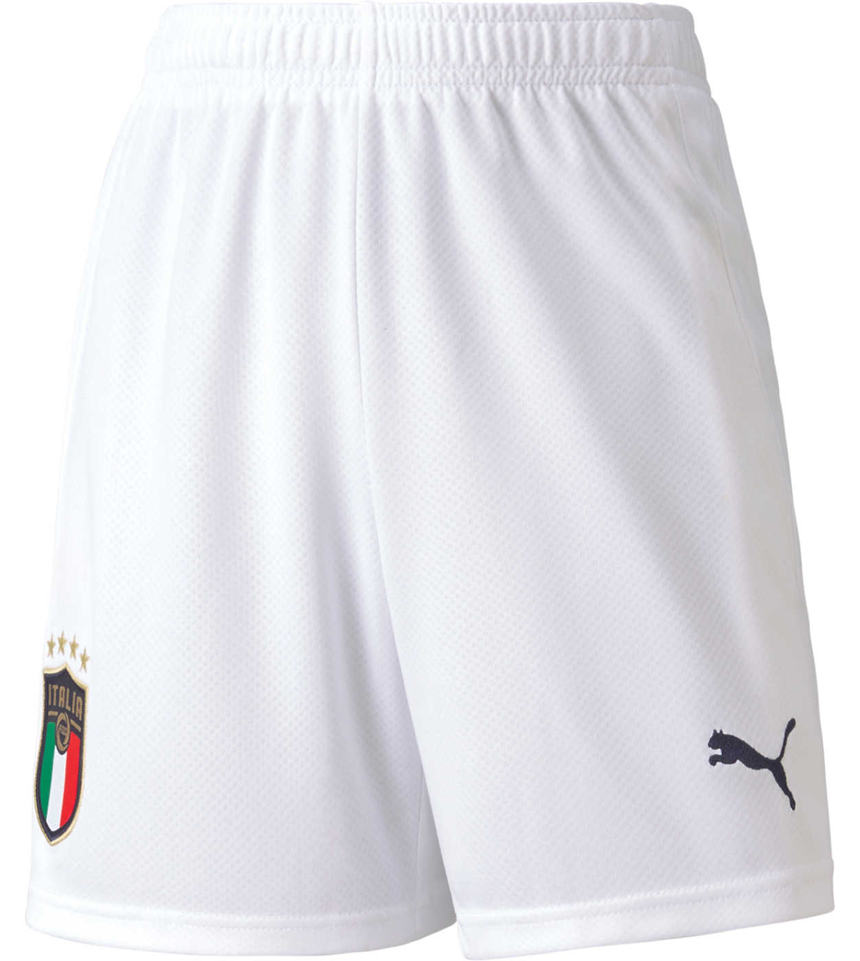 PUMA Italien Short Home/Away EM 2021 Kids Weiss F8