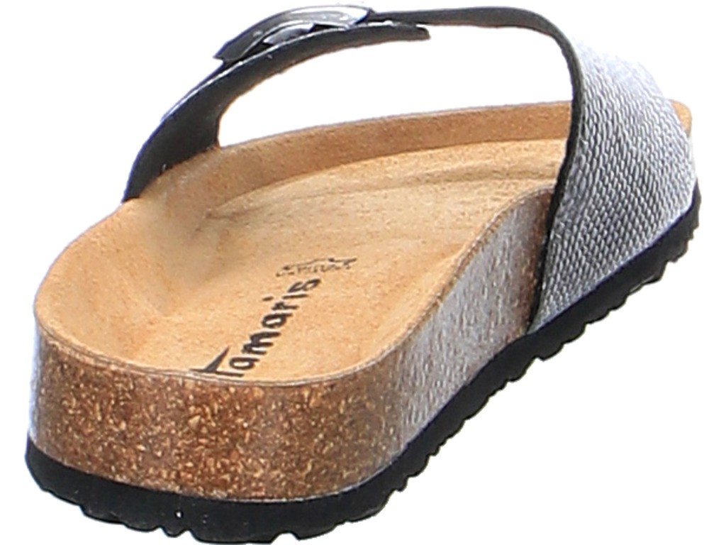 TAMARIS Klassische Sandalen bunt Da.-Pantolette