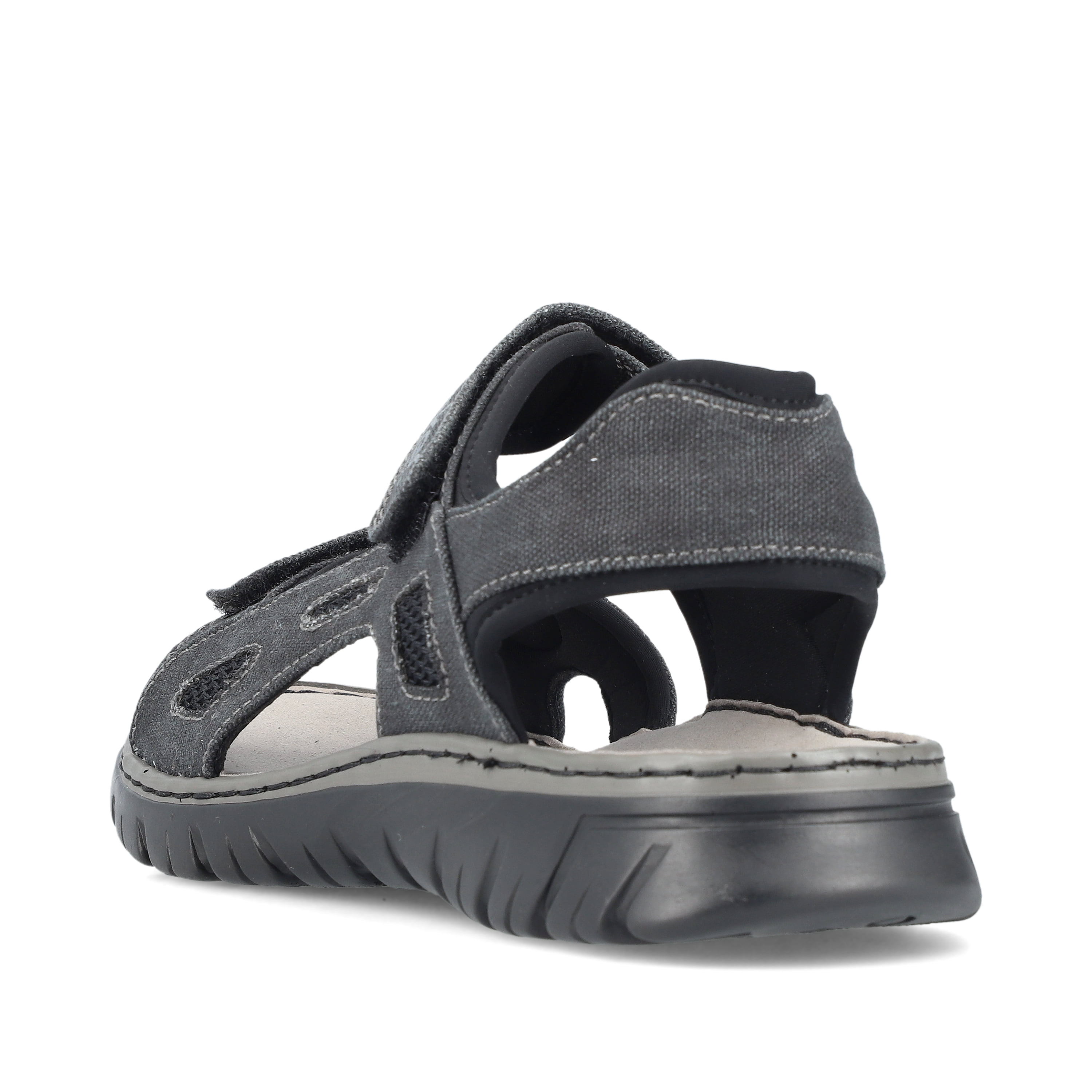 Rieker Herren Trekkingsandalen steingrau