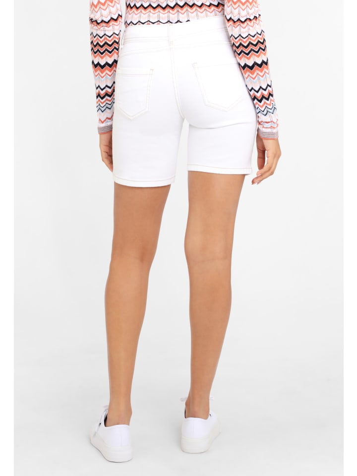 s.Oliver Shorts in offwhite günstig kaufen