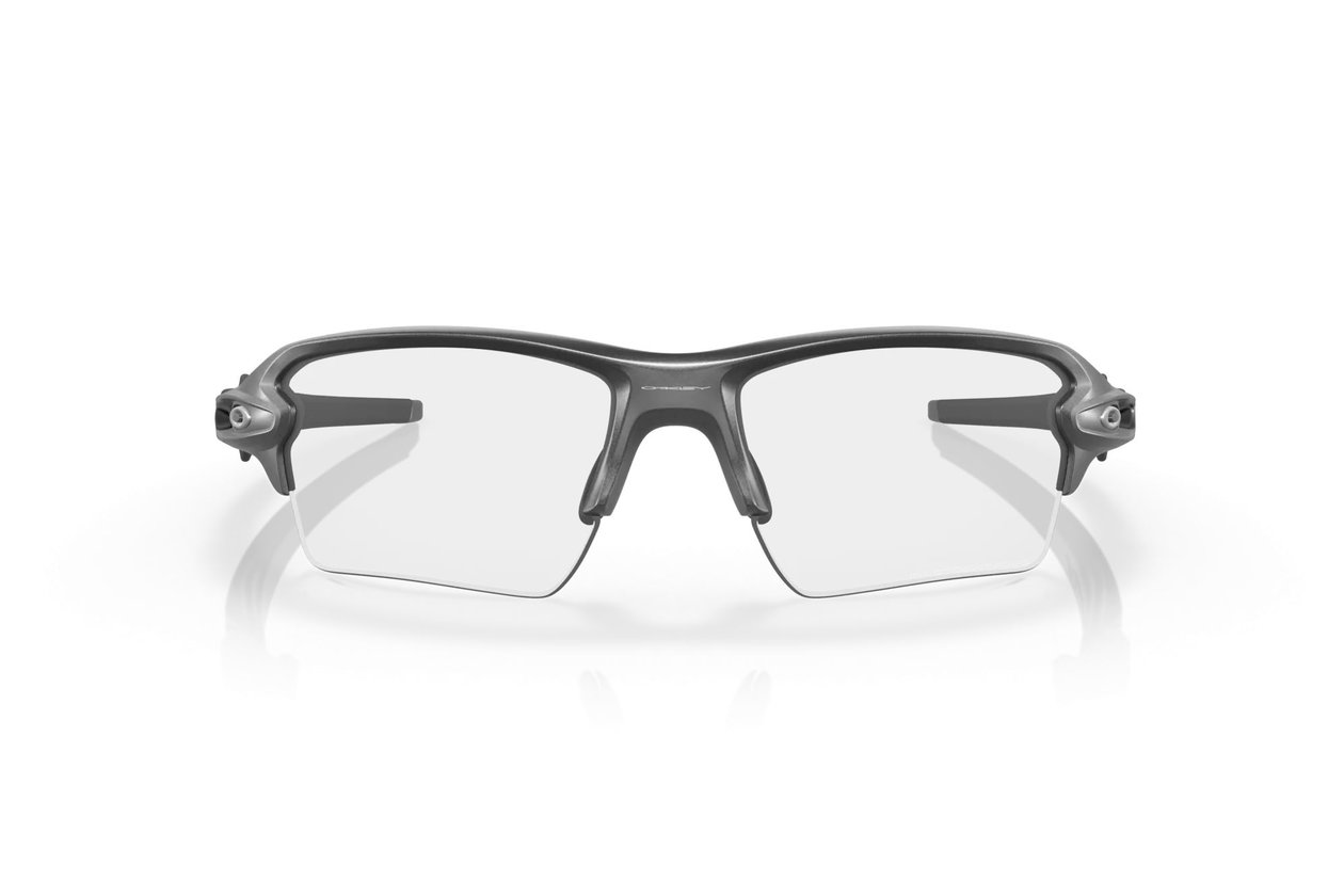 Oakley Flak 2.0 XL Steel/Clear To Black Iridium Photochromic