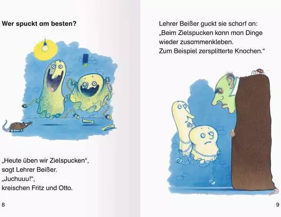 Leserabe - Sonderausgaben: Witzige Monstergeschichten