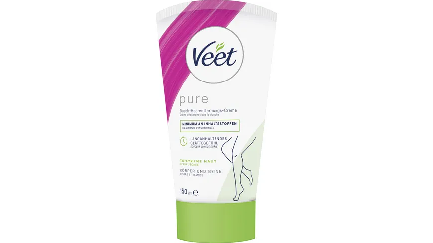 Veet pure Dusch-Haarentfernungs-Creme 150 ml