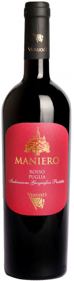 2019 Rosso Puglia IGP MANIERO trocken - Vignuolo - La Cantina di Andria