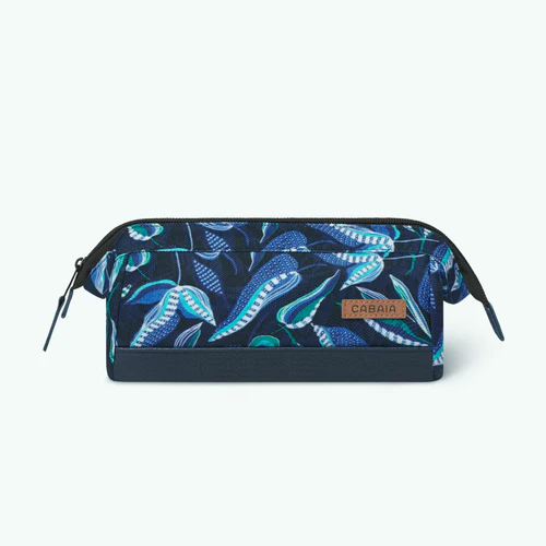 Fontainebleau blue school pencil case