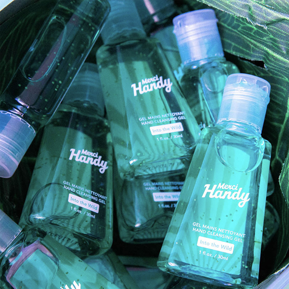 Merci Handy Gel mains nettoyant Into The Wild Gel main nettoyant parfumé