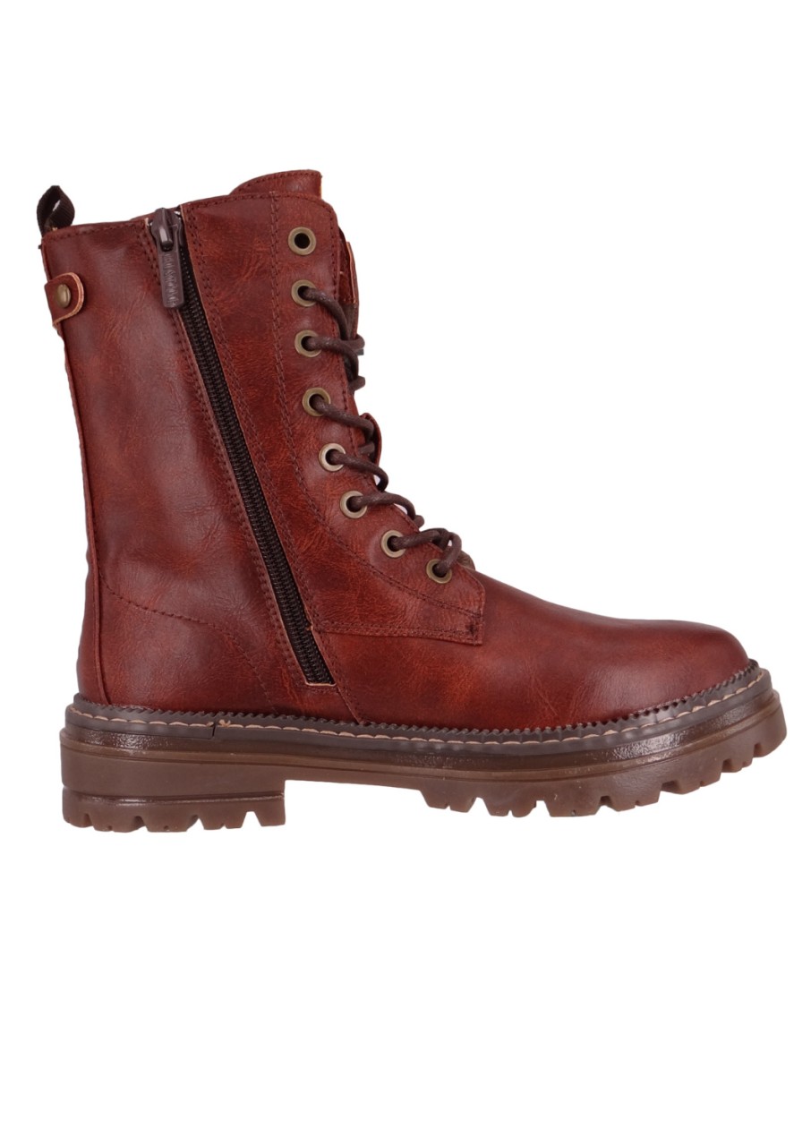 COSMOS Stiefeletten braun