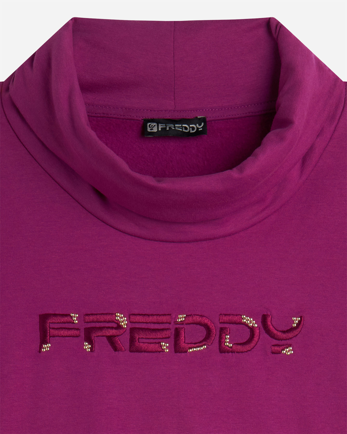 Felpa Freddy High Neck W F4WSMUS4-E44-
