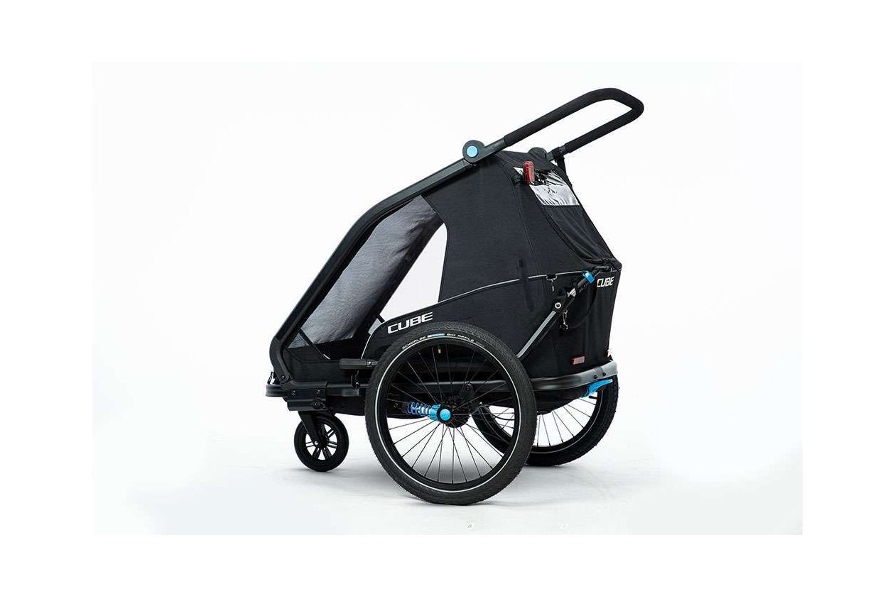 Cube Kinder Fahrradanhu00e4nger Double CMPT