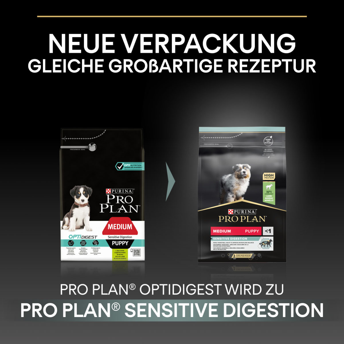 PRO PLAN Medium Puppy Sensitive Digestion Lamm bei ZooRoyal