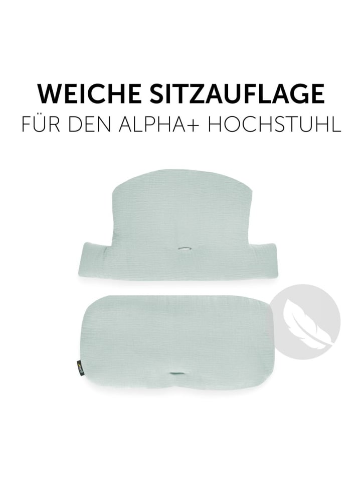 Hauck Sitzkissen / Hochstuhlauflage für Alpha Hochstuhl - in gruen günstig kaufen onesize