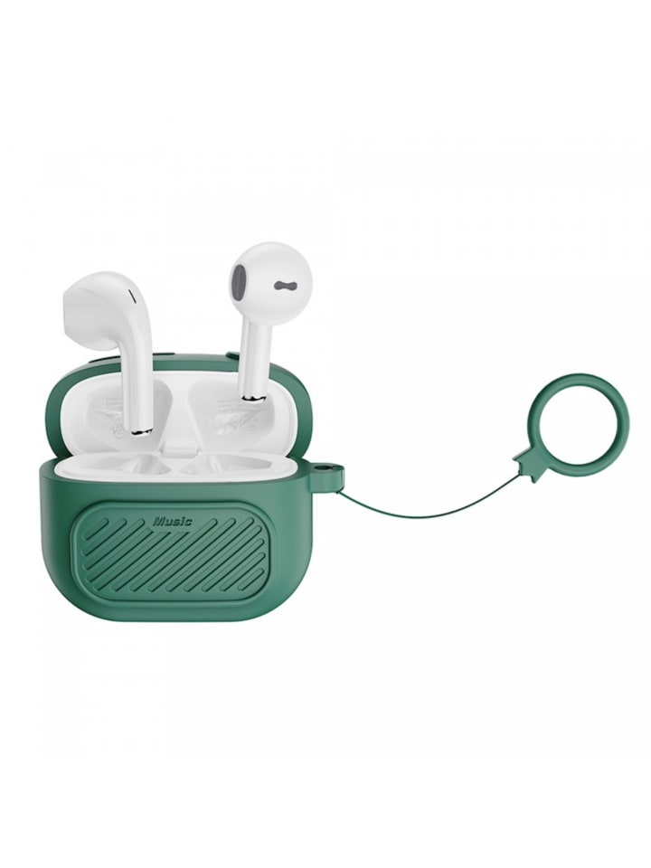 XO XO Bluetooth Kopfhörer mit Schutzhülle In-Ear-Kopfhörer in Dunkelgrün günstig kaufen onesize