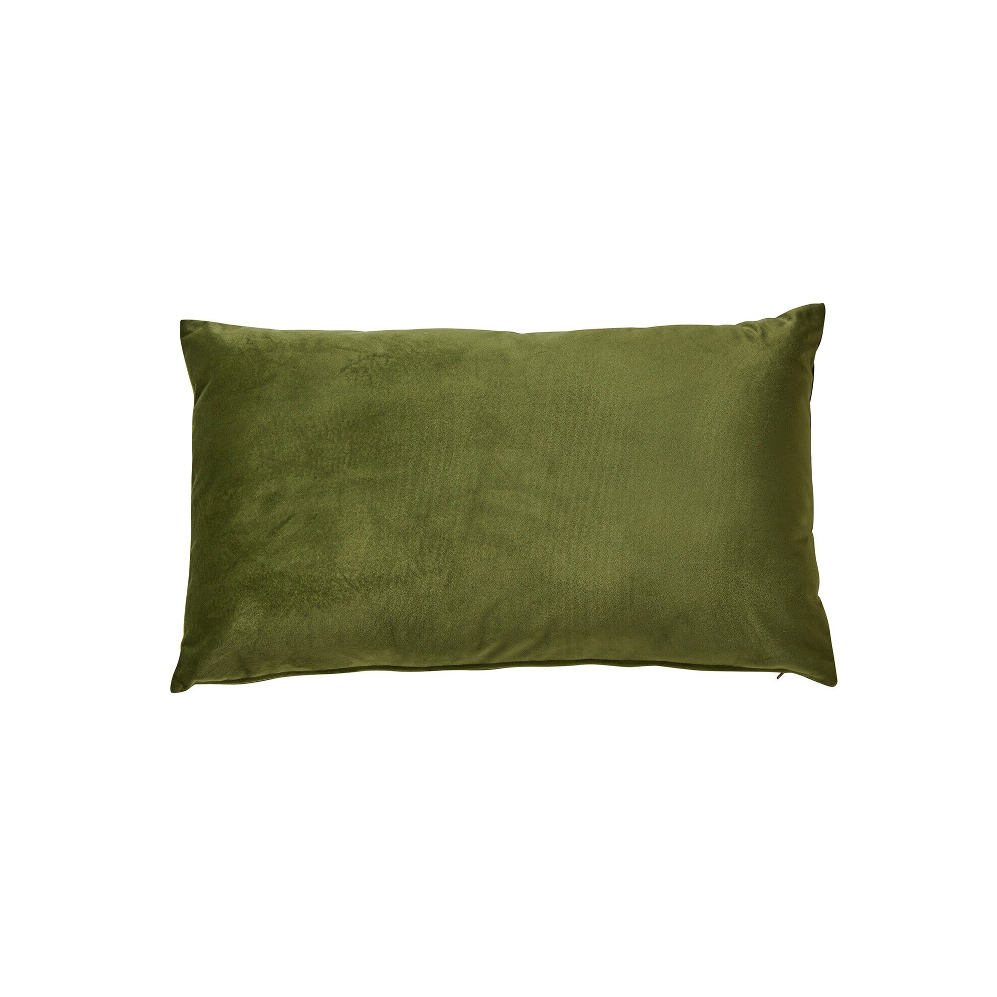Housse coussin en velours uni