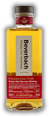 Beverbach Single Malt Whiskey Mizunara Cask Finish Beverbach Single Malt Whiskey Mizunara Cask Finish  0,7	 Liter - Vol 43%