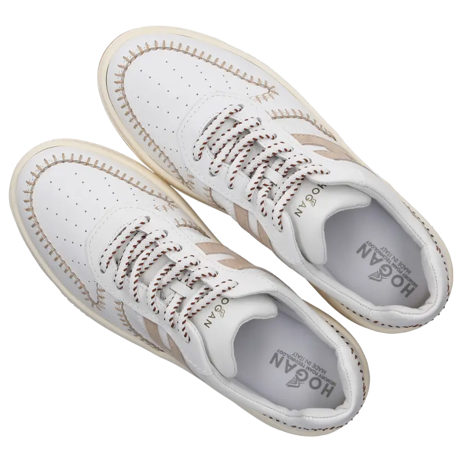 Hogan - Sneaker low H630 Kalbsleder - beige