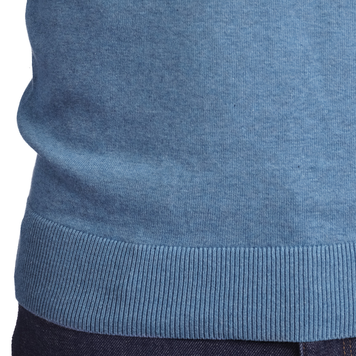 Herren Feinstrickpullover mit V-Ausschnitt