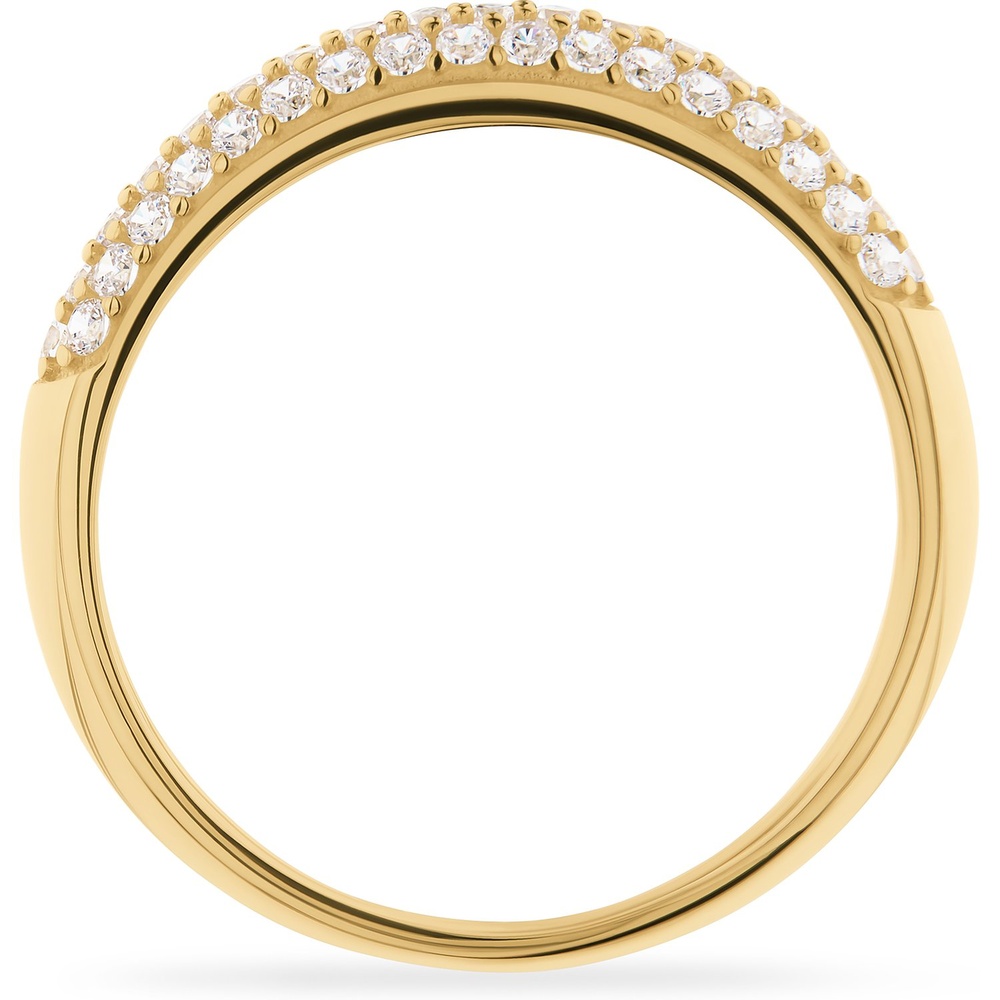 FAVS Bague pour femme 375 Or jaune or jaune Bague