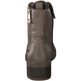 Mustang Schnürstiefelette in braun