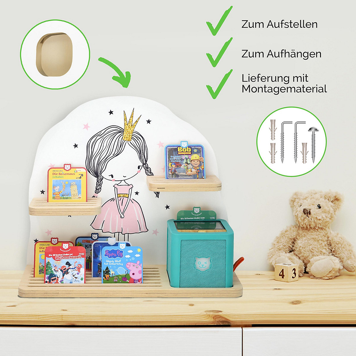 Regal für Musikbox 