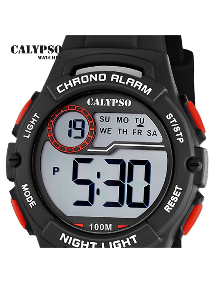 Calypso Digital-Armbanduhr Calypso Junior schwarz günstig kaufen onesize