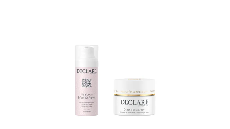 DECLARÉ Ocean's Best Cream + Hyaluron Effect Softener Geschenkpackung