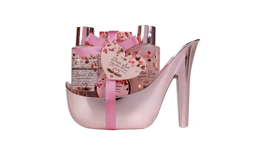 Accentra Badeset Pumps Heart Cascade Geschenkpackung
