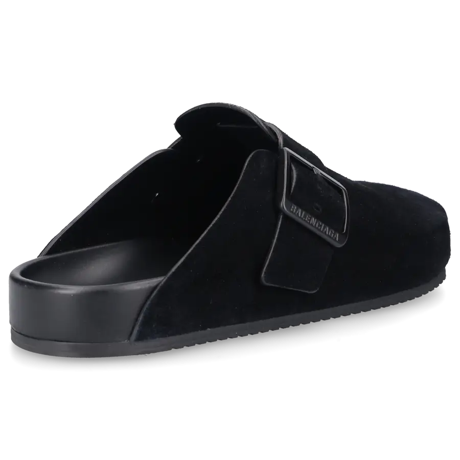 Balenciaga - Herrenschuhe Sunday Mule Veloursleder - schwarz