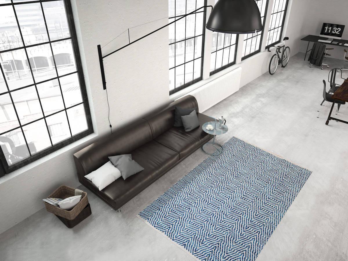 Kayoom Aperitif 410 Blau 160cm x 230cm