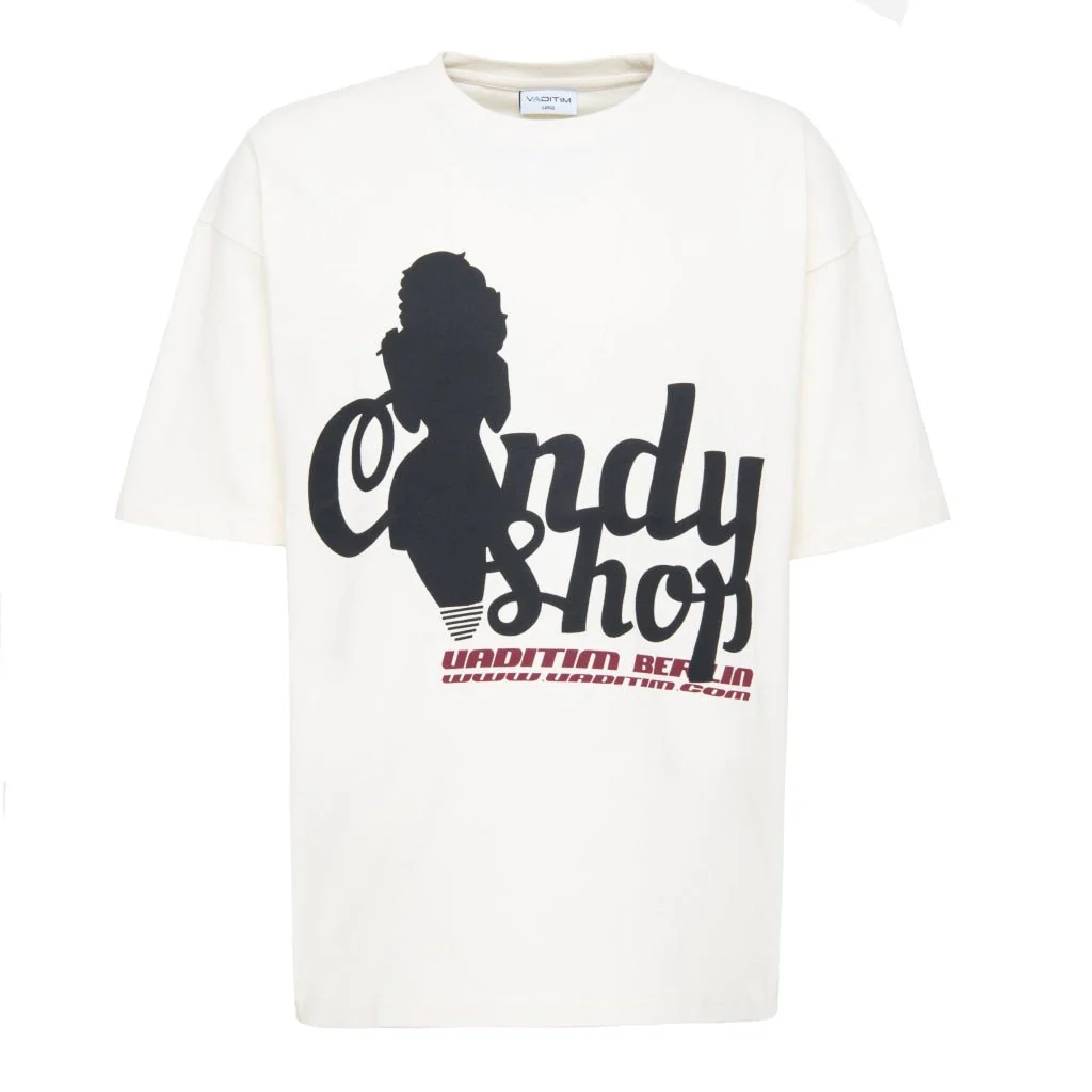 MISTRESS CANDY SHOP T-SHIRT CREME