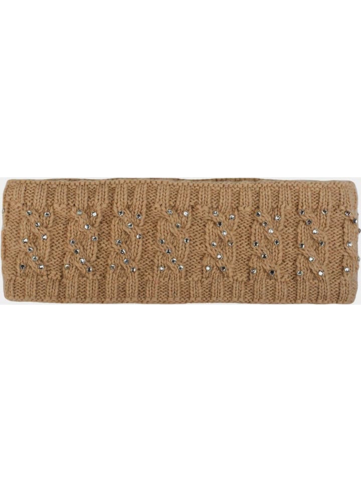 styleBREAKER Strick Stirnband in Beige günstig kaufen onesize
