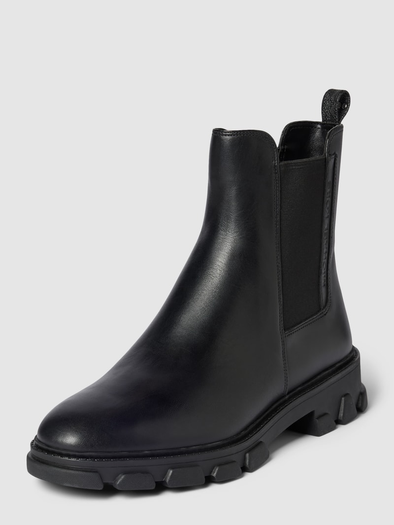 Chelsea Boots mit Zugschlaufe Modell 'RIDLEY' in black