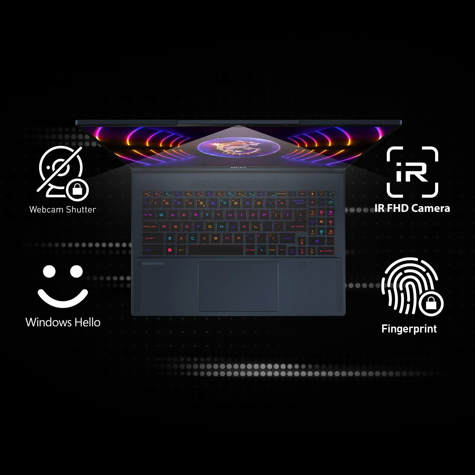 MSI Stealth 16 Studio A13VF-075 Gaming-Notebook (40,7 cm/16 Zoll, Intel Core i7 13700H, GeForce RTX 4060, 2000 GB SSD)