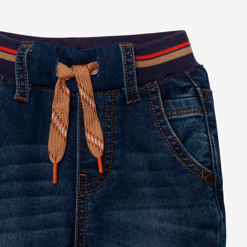 Jean garçon ceinture rayée Catimini