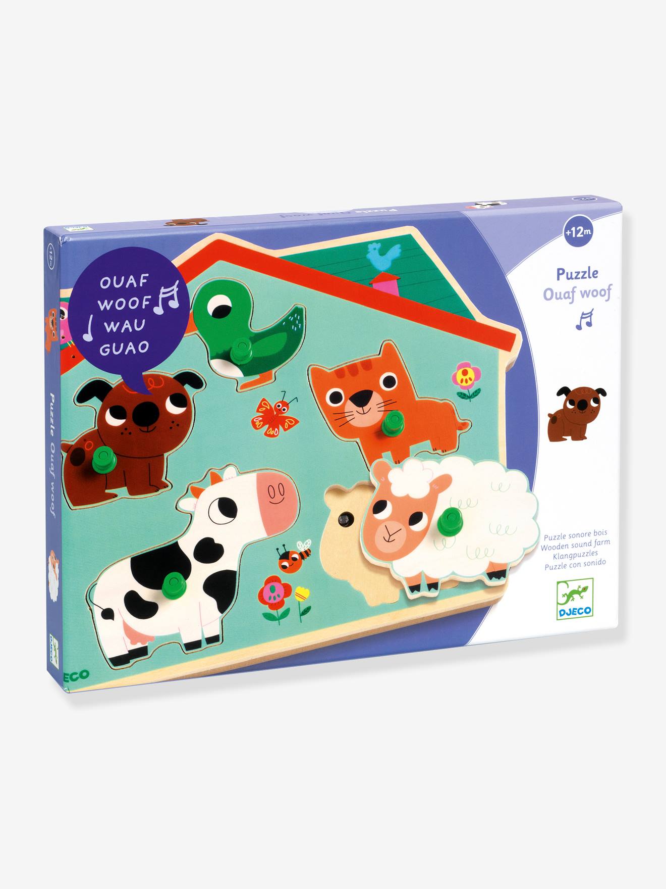 Puzzle Sonore Ouaf Woof