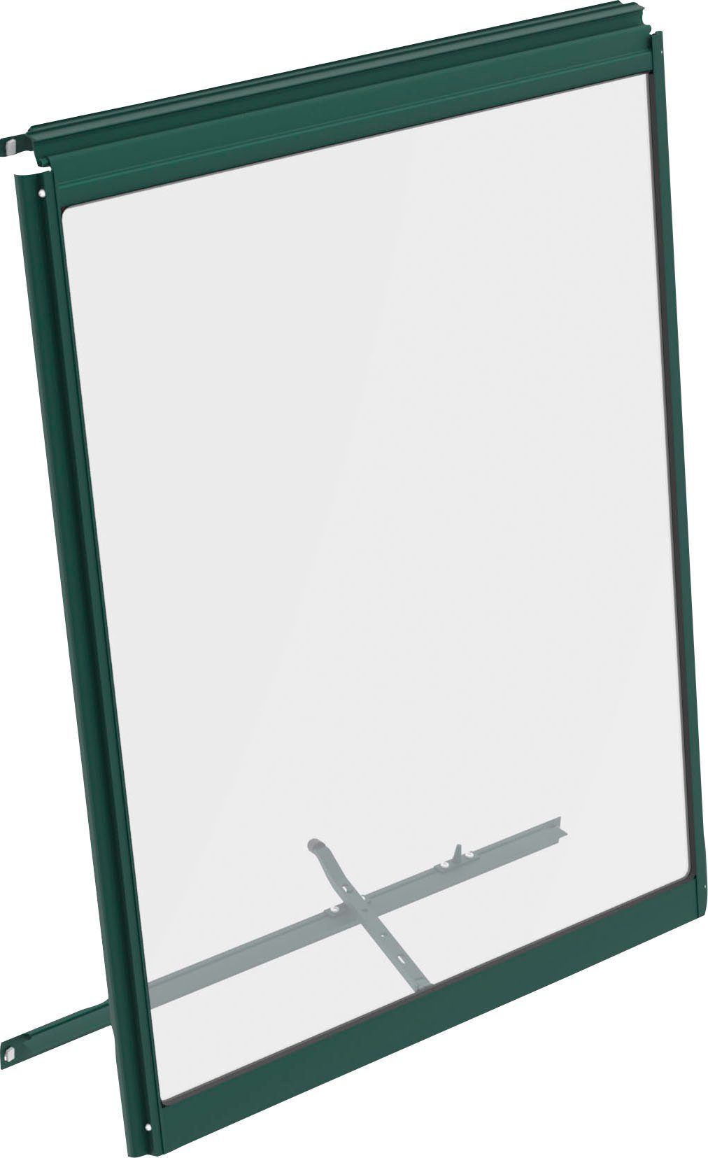 Vitavia Fenster für Venus, Apollo, Calypso, Freya, Dione u.a., Gewächshaus-Fenster, Aluminium, mit 3mm ESG-Glas