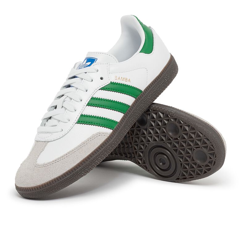 adidas Originals Samba OG ftwr white/green/suppliercolour