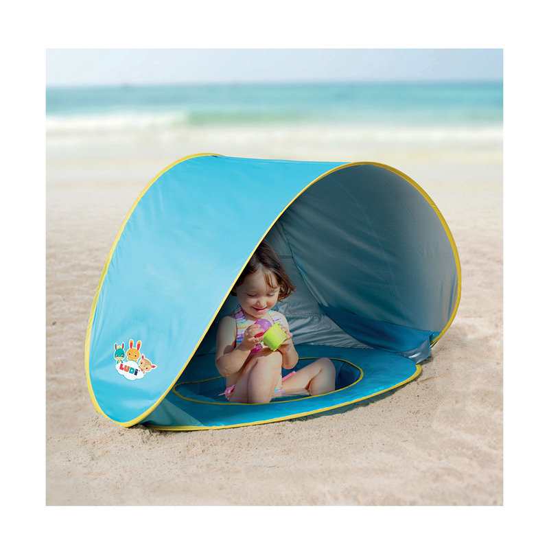Tente anti-UV et sa piscinette LUDI