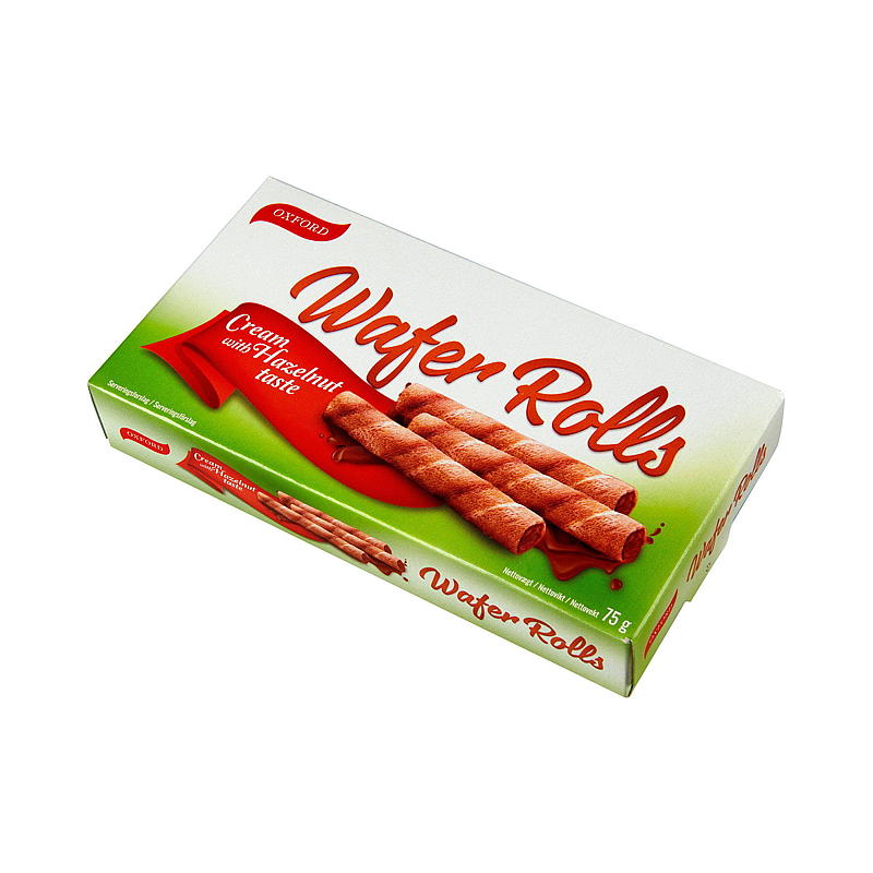 Waferrolls 75 g Hazelnut