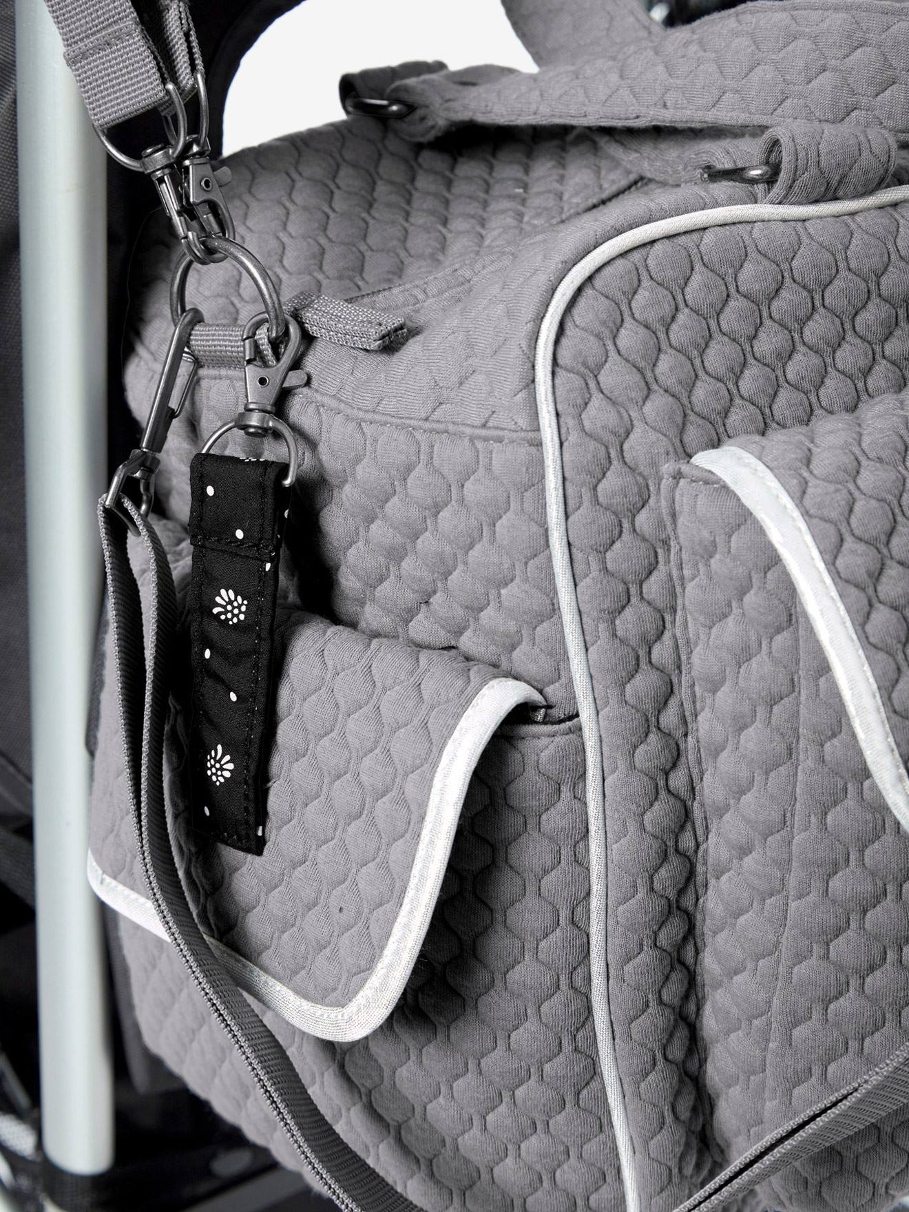 Sac à langer Journée multipoches vertbaudet gris foncé