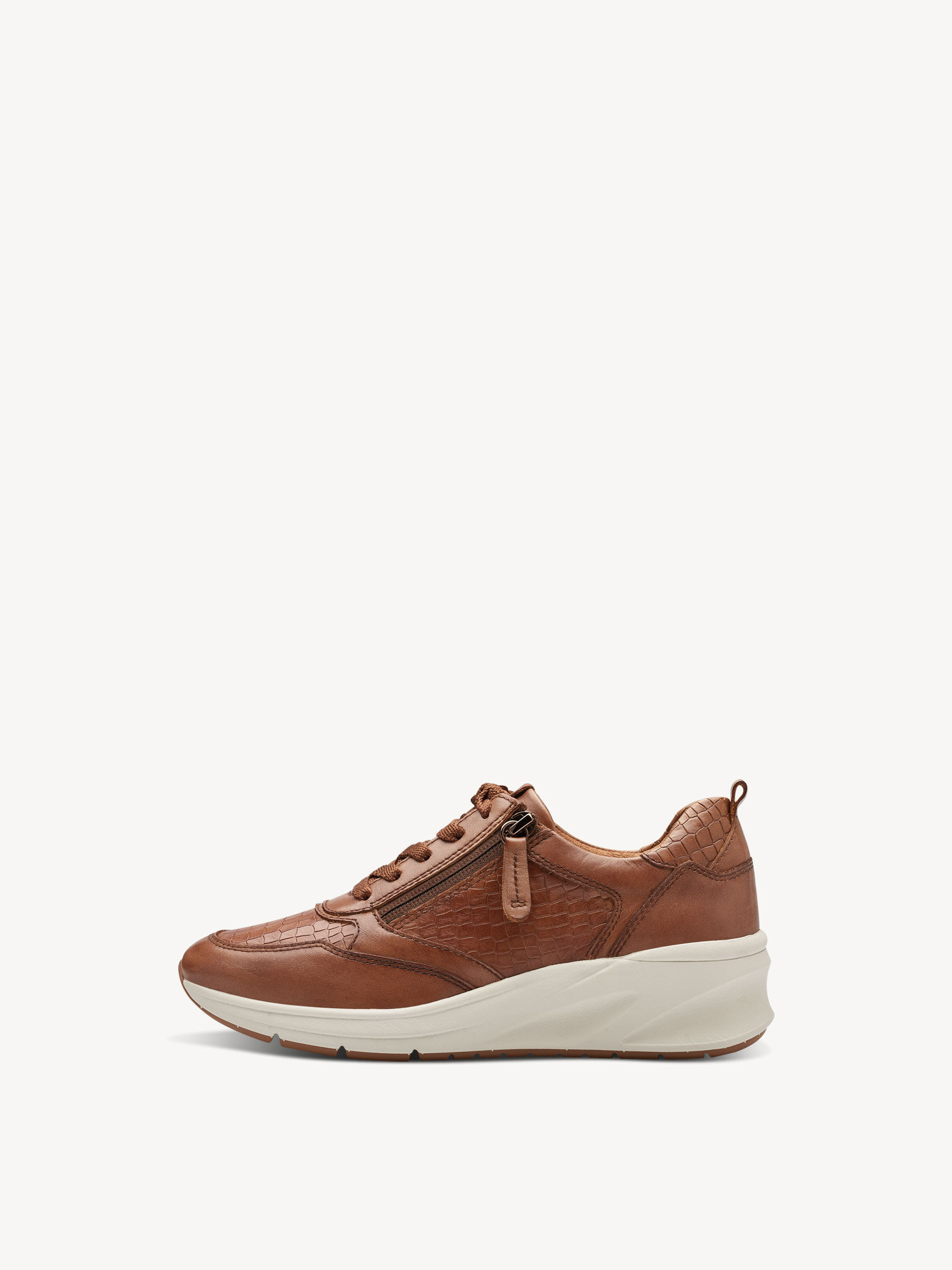 Basket en cuir - marron