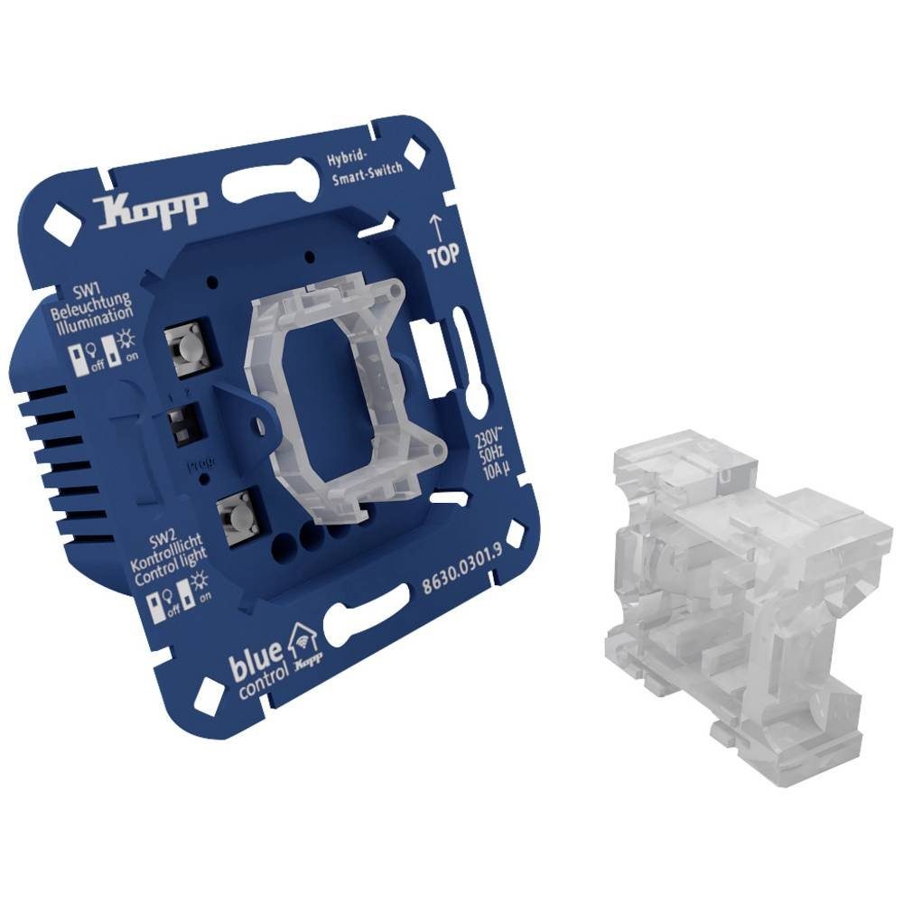 Kopp Blue-control Hybrid-Smart Switch: Elektronischer Smart-Home-Steuerelement
