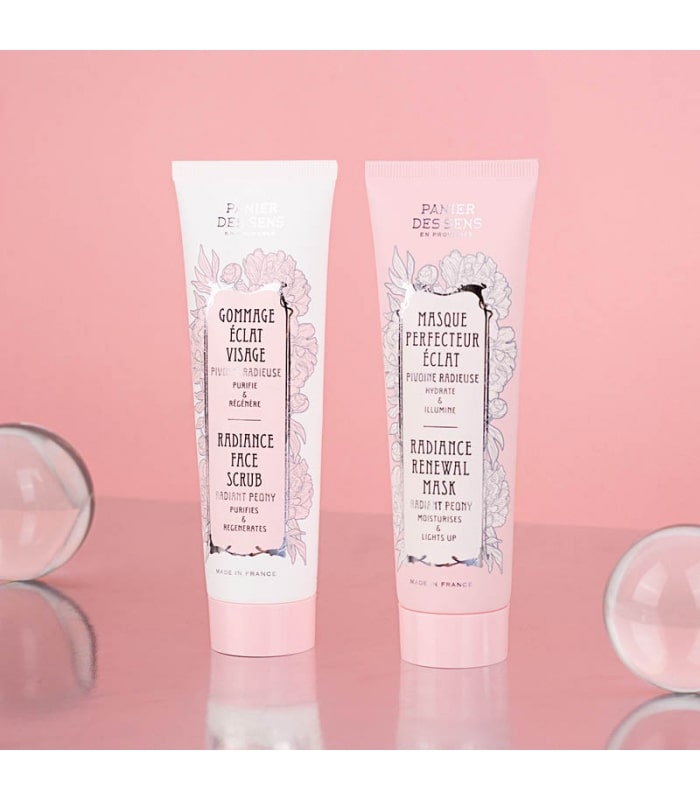 PANIER DES SENS-GOMMAGE VISAGE ÉCLAT-Pivoine Radieuse
