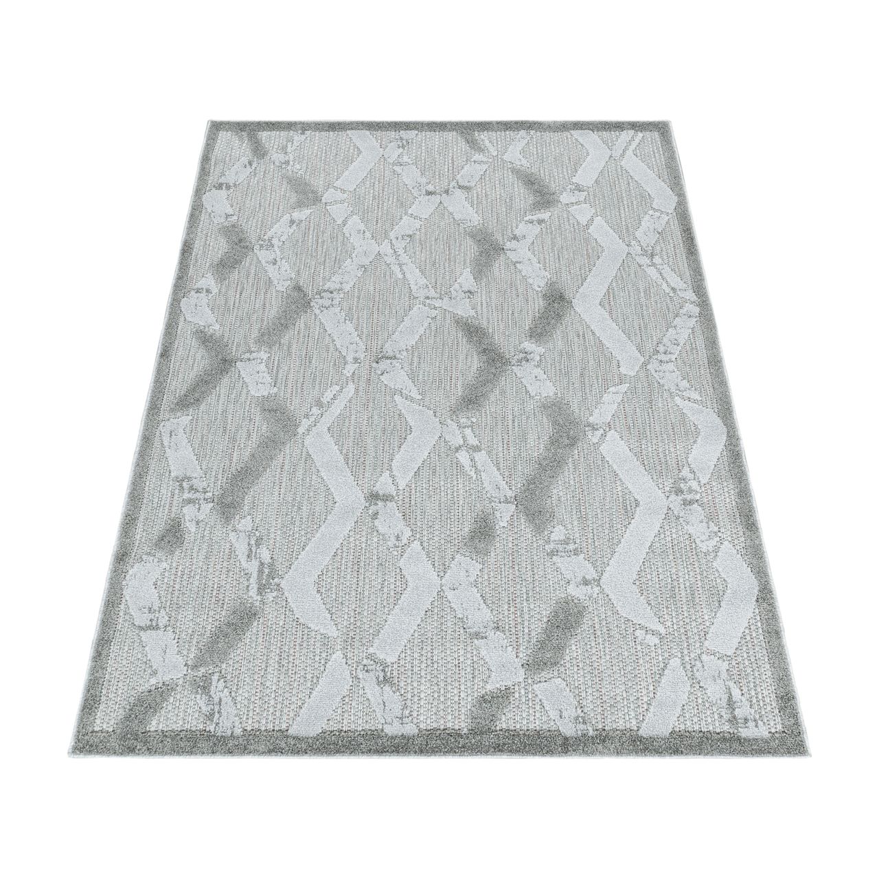 Ayyildiz Teppich, BAHAMA 5158, GREY, 140 x 200 cm