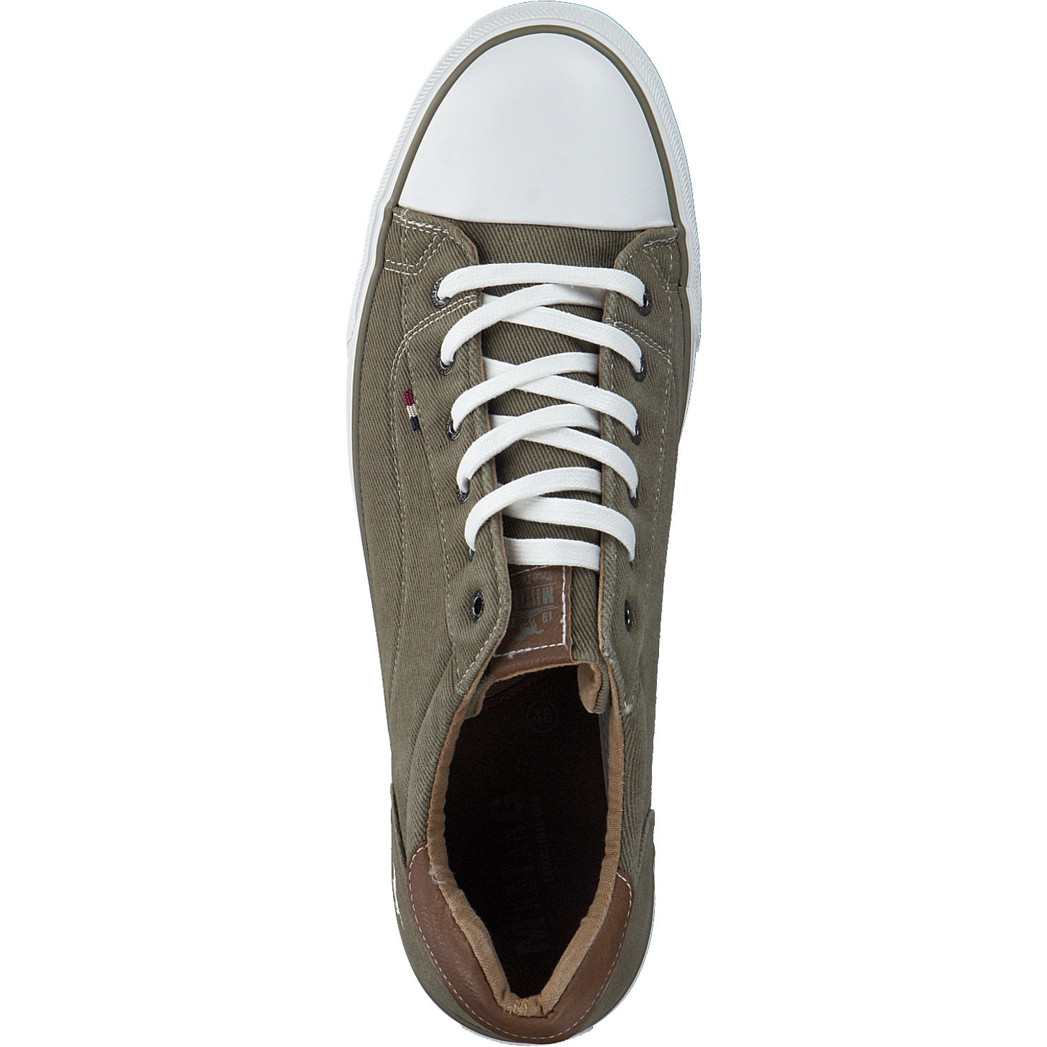Mustang 4180302, Sneakers Low, Herren, Olive