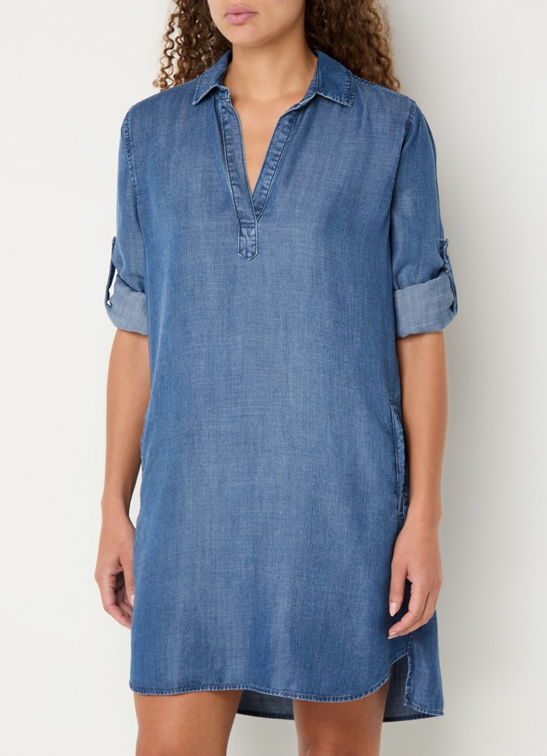 Robe tunique courte Bella Dahl en lyocell avec poches latérales