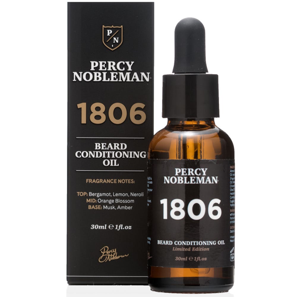 Percy Nobleman 1806 Scented Beard Oil 30 ml