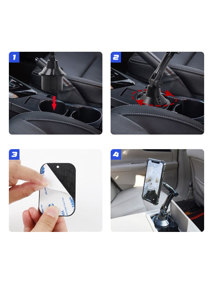 SmartCase Kfz-Smartphone-Halterung in Schwarz - (H)18 cm günstig kaufen onesize