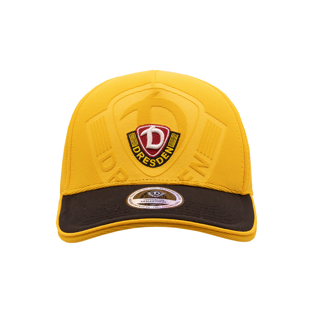 Basecap PRÄGUNG Snapback gelb