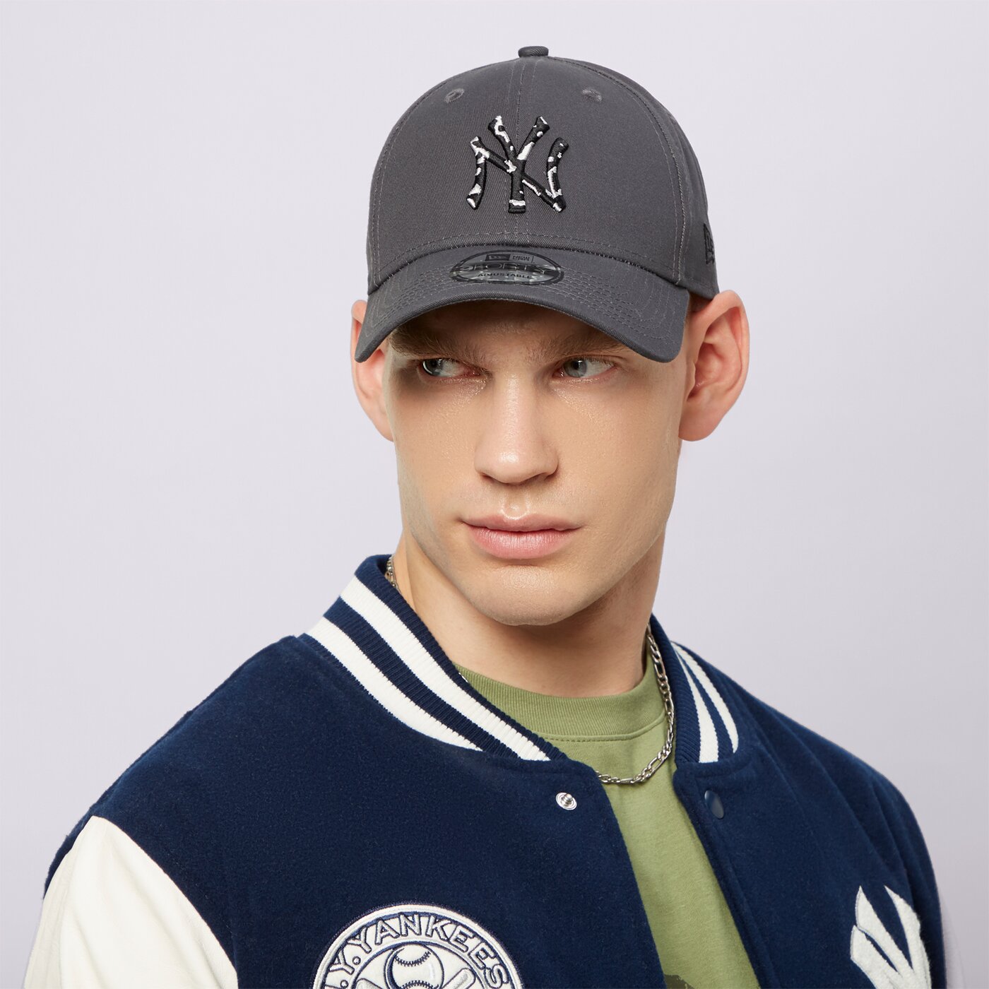 NEW ERA MÜTZE SEAS INFILL 940 NYY NEW YORK YANKEES Grau