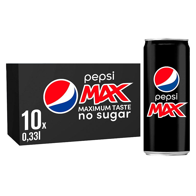 Pepsi Pepsi Max 10x0,33 l boks